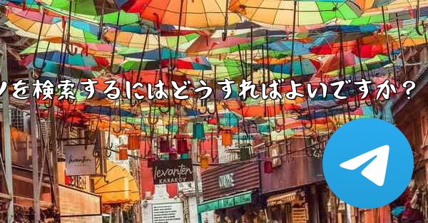 Telegram のチャット履歴で特定のコンテンツを検索するにはどうすればよいですか？ - テレグラムユーザーガイドチュートリアル