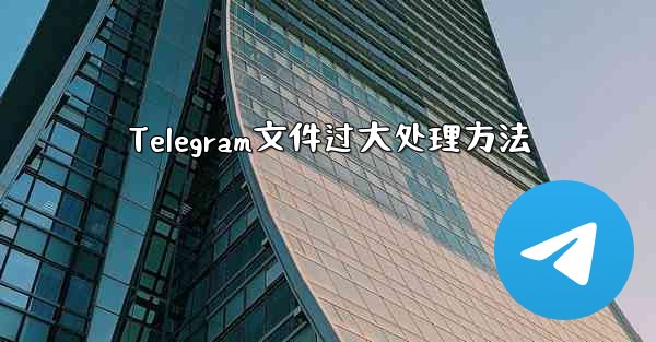 Telegram文件过大处理方法 - テレグラムユーザーガイドチュートリアル