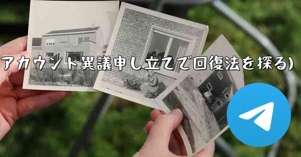 ロックされた Telegram アカウントに異議を申し立てて回復するにはどうすればよいですか？(ロックアカウント異議申し立てで回復法を探る) - テレグラムユーザーガイドチュートリアル