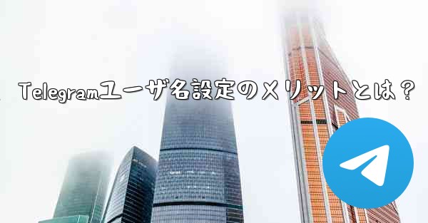 telegram如何改名、Telegramユーザ名設定のメリットとは？ - テレグラムユーザーガイドチュートリアル
