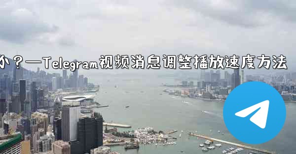 Telegram ビデオ メッセージの再生速度を調整するにはどうすればよいですか？—Telegram视频消息调整播放速度方法 - テレグラムユーザーガイドチュートリアル