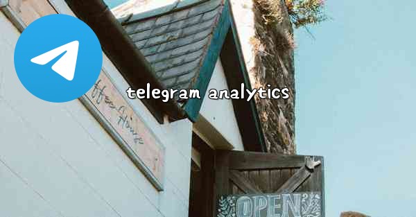 telegram analytics - テレグラムユーザーガイドチュートリアル