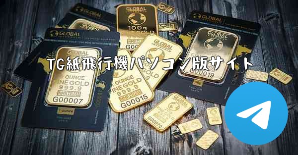 TG紙飛行機パソコン版サイト - テレグラムユーザーガイドチュートリアル
