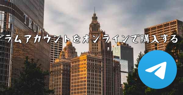 紙飛行機テレゲラムアカウントをオンラインで購入する - テレグラムユーザーガイドチュートリアル